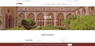 Diseño web IBER APT - Création de site internet