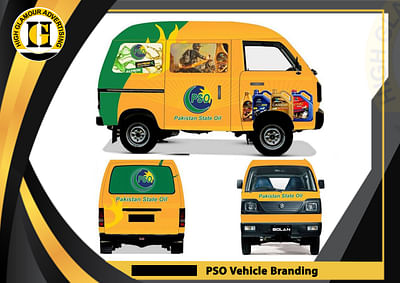 PSO Vehicle Branding - Publicité
