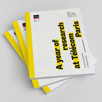 Télécom Paris Rapport Annuel de la Recherche - Image de marque & branding