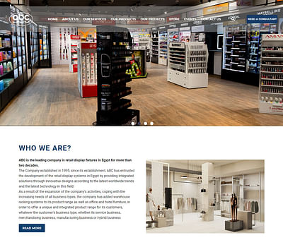 Retail Display Website, SEO, Social Media - SEO