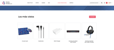 Private Brands Technology - Website Creation