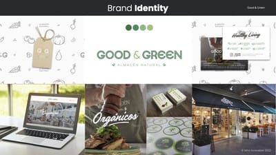 Good & Green | Full Brand Design & Website - Estrategia de contenidos