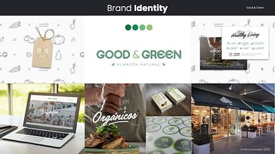 Good & Green | Full Brand Design & Website - Strategia di contenuto
