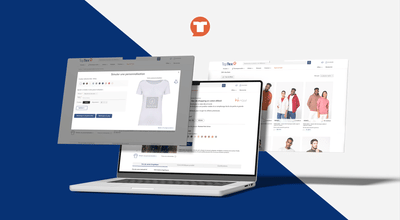 Une plateforme B2B multisites pour TopTex - E-commerce