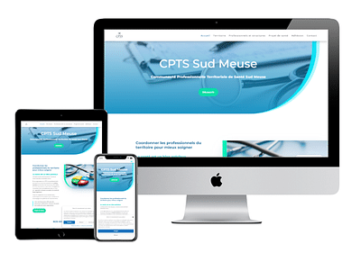 CPTS Sud Meuse - Website Creation