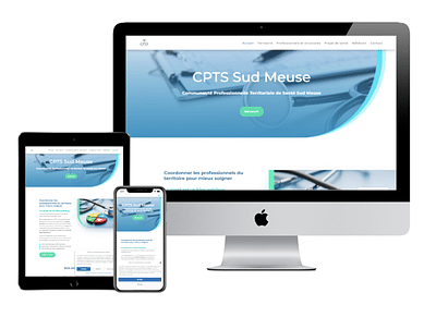 CPTS Sud Meuse - Website Creatie
