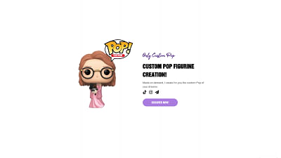 Only Custom Pop - Website Creation