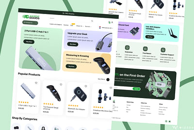 AdroitGoods: Creatie en ontwikkeling e-commerce - Webseitengestaltung