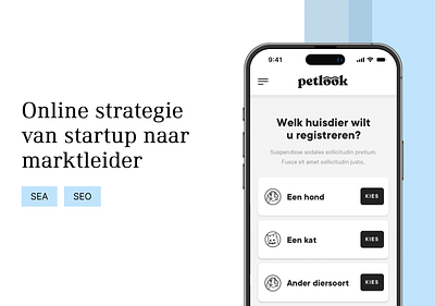 Petlook - Online strategie - SEO