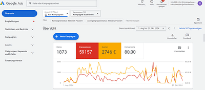 Google Ads Entrümpelungen - Onlinewerbung