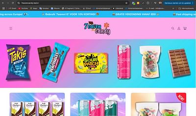 7Eaven Candy – Zoete Start in E-commerce - Online Advertising