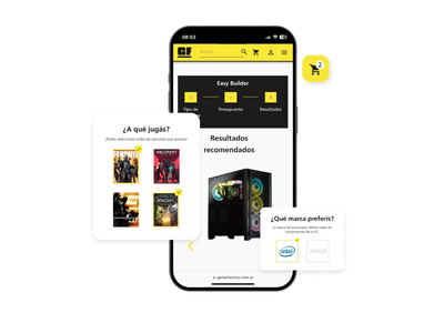 Desarrollo de E-Commerce a medida | Gamer Factory - E-commerce