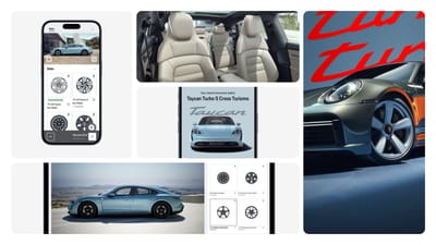 Porsche Car Configurator UI/UX Design and Research - Ergonomie (UX/UI)