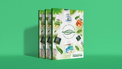 FARMA NATURAL - Diseño de brochure catálogo - Design & graphisme