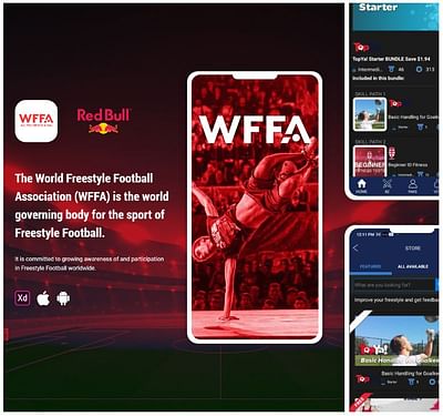 WFFA & Red Bull - Webanwendung
