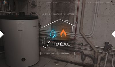 ideau.be - Website Creation