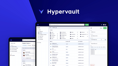 Hypervault - Ergonomie (UX / UI)