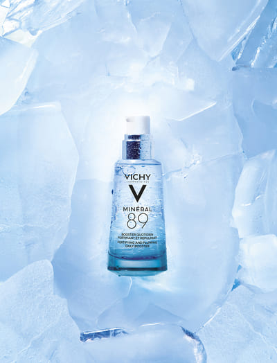 Retouche Photo - Campagne VICHY MINERAL 89 - Grafikdesign