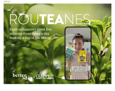 Your Daily rouTEAnes - Influencer Marketing