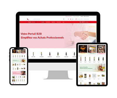 Site web Marketplace - Terroirs Connectés - E-commerce