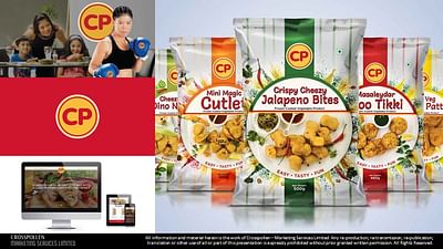 CP Foods Packaging, Advertising & Website - Textgestaltung
