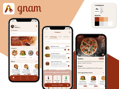 Gnam app - Mobile App