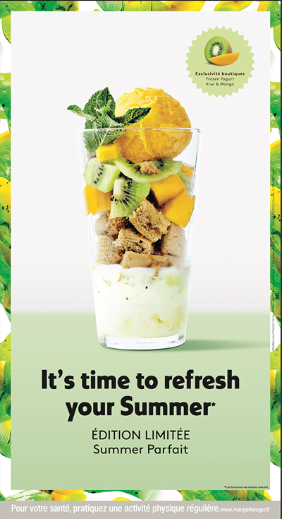 Time to Refresh your Summer - Réseau boutiques - Advertising