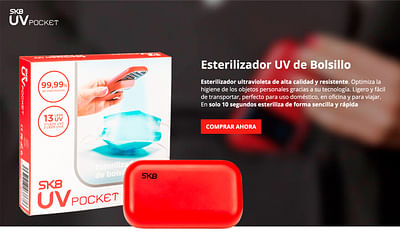 UV Pocket - Website Creatie