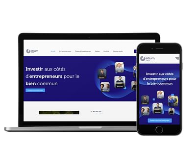 Otium Capital - Application web