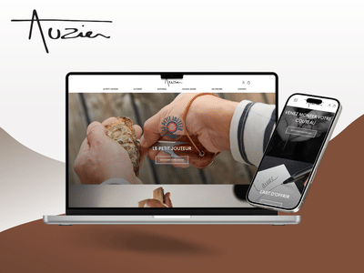APPLICATION WEB SUR MESUR l E-COMMERCE AUZIER.FR - Software Ontwikkeling