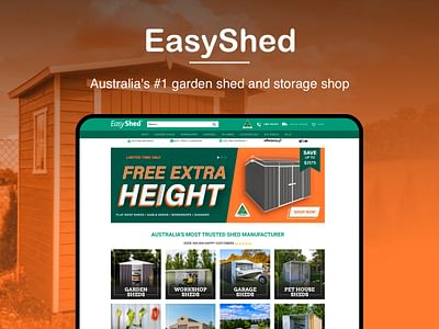 Magento ecommerce – Garden sheds - E-commerce