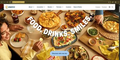 PepsiCo - Global Website - Content Strategy