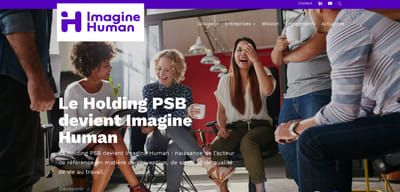 Naming groupe Imagine Human - Image de marque & branding