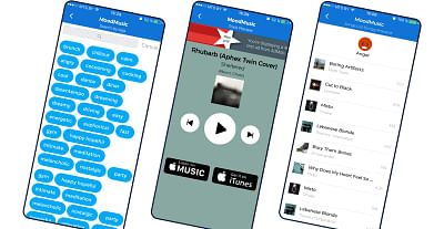 Mood Music: mood-supporting application for iOS - Graphic Design