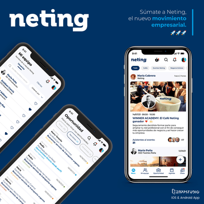 Desarrollo App iOS y Android - Neting - Design & graphisme