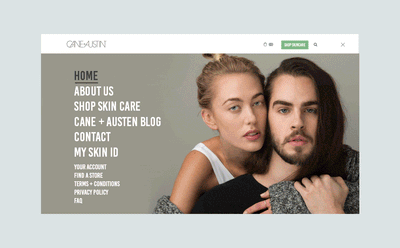 Branding & Web Design for Skincare Brand - Website Creation