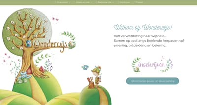 Website voor BS Wonderwijs - Création de site internet