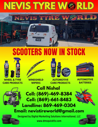 Case Study 5: Nevis Electronics and Tyre Shop - Grafikdesign