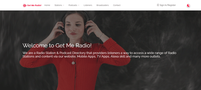 Get Me Radio! - Web Application