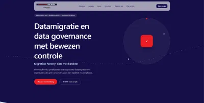 Gestructureerd digitaal platform voor Migration Factory - Ergonomie (UX / UI)