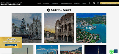 Campagne Google per Coldwell Banker Barbera Group - Pubblicità online