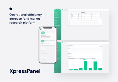 Streamlining market research with XpressPanel - Web Applicatie