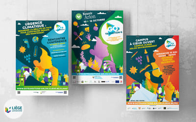 Campagne pour ULiège - Grafikdesign