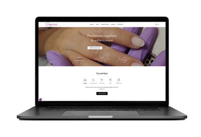 Site + Réservation en ligne - Capucine Nails - Création de site internet