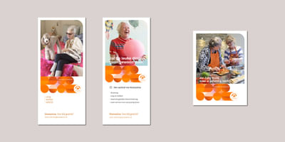 Huisstijl, pay-off, communicatiemiddelen Stichting Humanitas - Design & graphisme