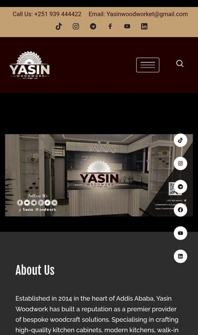 Website Design - Communication corporate