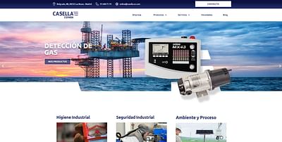 Web y SEO Industrial - Website Creation