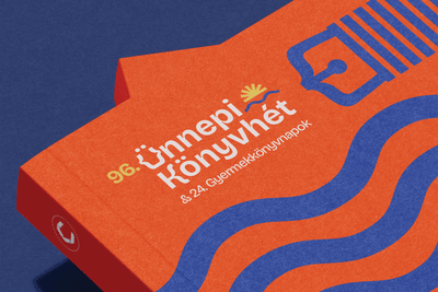 Szeged Festive Book Week visual identity - Graphic Identity