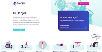 Maatwerk Offerte Platform - Qanjer.nl - Creación de Sitios Web