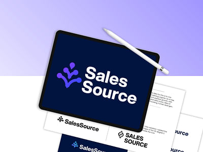 SalesSource - Logo and branding - Grafikdesign